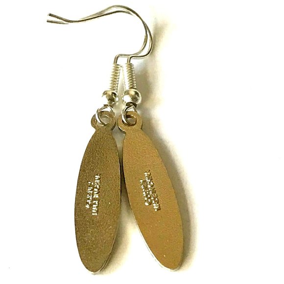 Vintage Disney Lilo & Stitch Earrings Disneyana Aulani Resort Oahu Ohana Hawaii - Picture 4 of 6